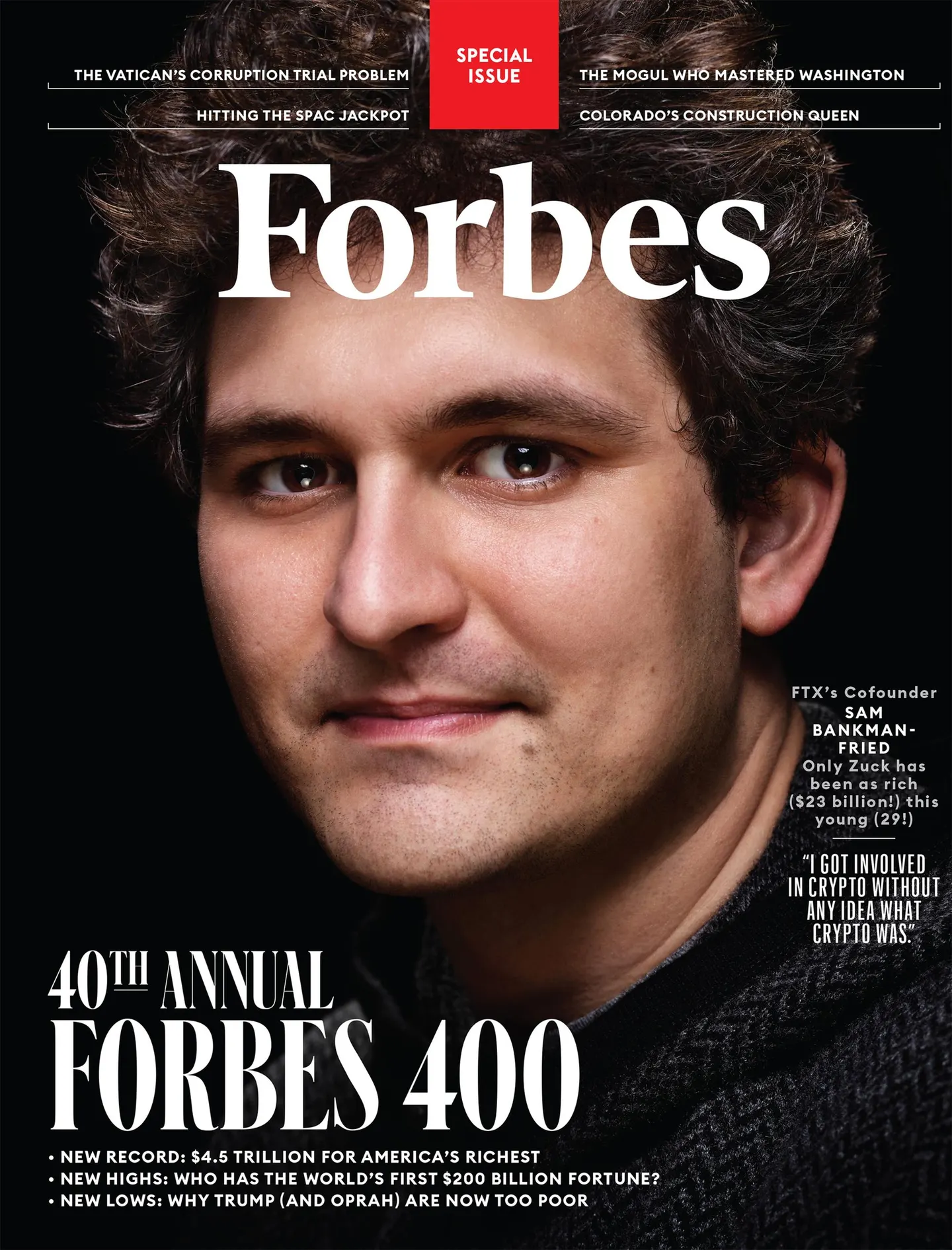 En 2021, Sam Bankman-Fried faisait la couverture du magazine Forbes